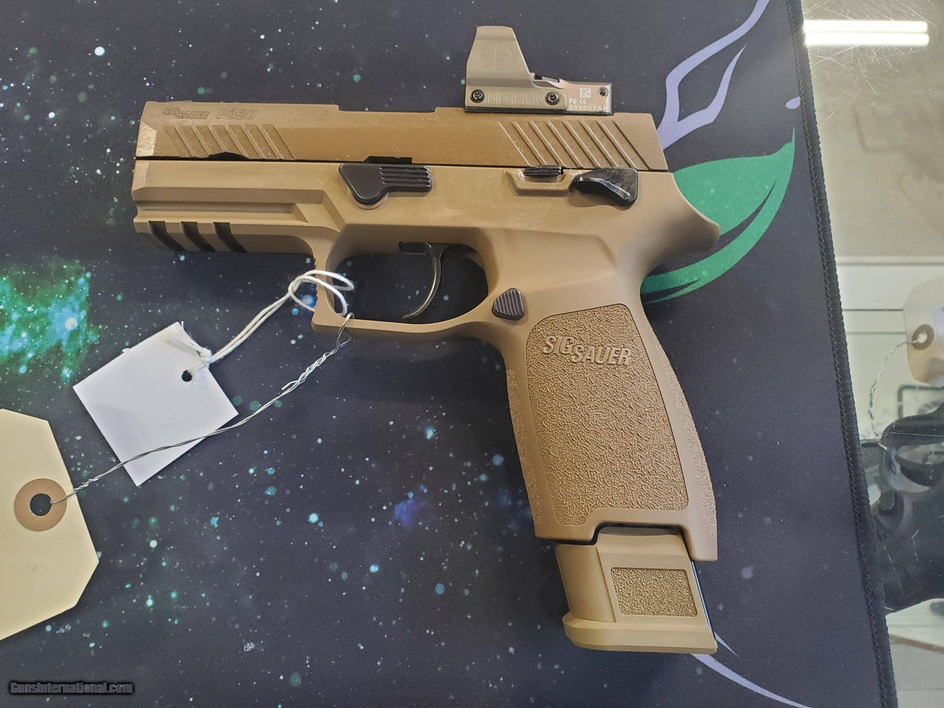 Sig Sauer P-320 M18 With Red Dot