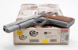Colt 1911 Series 80 'Gold Cup National Match'
.45 ACP
Stainless Steel 'Like New In Blue Case With Picture Box' - 2 of 8