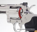 Colt Python .357 Mag. Bright Stainless Finish. Excellent Condition In Blue Hard Case. 00290 - 8 of 9
