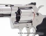Colt Python .357 Mag. Bright Stainless Finish. Excellent Condition In Blue Hard Case. 00290 - 7 of 9