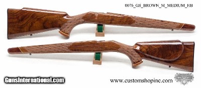 Browning Belgium Factory Original Medallion Gun Stock For Medium Heavy Barrel Calibers. Like New Condition