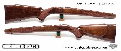 Factory Original Browning Belgium Safari Gun Stock. Fits Short, .222 & .222 Mag, Pencil Barrel Calibers. Like New Condition.