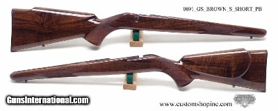 Factory Original Browning Belgium Safari Gun Stock. Fits Short, .222 & .222 Mag, Pencil Barrel Calibers. Like New Condition