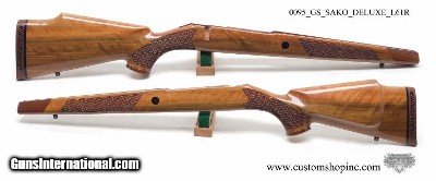Factory Original Sako Deluxe L61R Gun Stock. Fits Magnum Calibers. Excellent Condition.