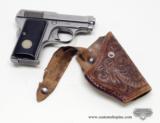 Beretta 1919 .25 ACP 6.35 Semi Auto Pistol With Holster. Very Good Condition. - 5 of 6