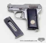 Beretta 1919 .25 ACP 6.35 Semi Auto Pistol With Holster. Very Good Condition. - 3 of 6