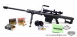 Barrett M82A1 .50 BMG Anti-Material Gun With Case And Extras. Like New - 3 of 13
