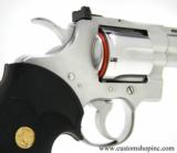 Colt Python .357 Mag.
6 inch Satin Stainless Finish. Perfect Condition In Blue Hard Case. - 3 of 6