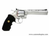 Colt Python .357 Mag.
6 inch Satin Stainless Finish. Perfect Condition In Blue Hard Case. - 2 of 6