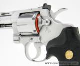 Colt Python .357 Mag.
6 inch Satin Stainless Finish. Perfect Condition In Blue Hard Case. - 5 of 6
