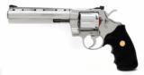 Colt Python .357 Mag.
6 inch Satin Stainless Finish. Perfect Condition In Blue Hard Case. - 5 of 7