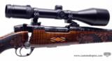 Weatherby Mark V Crown Grade Custom 300 Wby Mag. With Zeiss Diavari V 3-12x56. Beautiful Rifle - 5 of 13