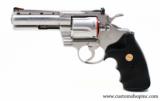 Colt Python .357 Mag. Satin Stainless 4 inch. Perfect Condition IN Blue Hard Case - 6 of 8