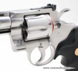 Colt Python .357 Mag. Satin Stainless 4 inch. Perfect Condition IN Blue Hard Case - 8 of 8