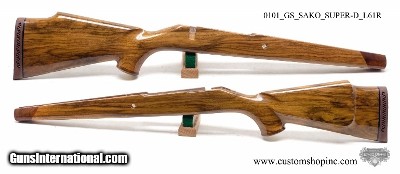 Sako Super Deluxe L61R Rifle Stock. NEW, Uncheckered
