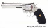 Colt Python .357 Mag. Bright Stainless Finish. Excellent Condition In Blue Hard Case. 00290 - 4 of 9