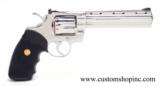 Colt Python .357 Mag. Bright Stainless Finish. Excellent Condition In Blue Hard Case. 00290 - 3 of 9