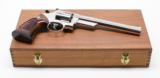 Smith & Wesson Model 29-2
.44 Mag.
8 3/8 Inch Barrel. Nickel. In Hardwood Case. Excellent - 2 of 8