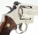 Smith & Wesson Model 29-2
.44 Mag.
8 3/8 Inch Barrel. Nickel. In Hardwood Case. Excellent - 5 of 8