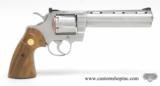 Colt Python 6 Inch Satin Stainless. Perfect Condition. In Case DOM 1983 - 3 of 9