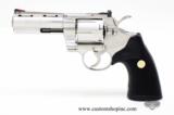 Colt Python .357 Mag.
4 Inch
Satin Stainless Finish.
Excellent Condition In Matching Wood Grain Cardboard Box - 5 of 8