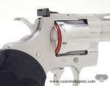Colt Python .357 Mag.
4 Inch,
Satin Stainless Finish.
Like New Condition In Blue Hard Case 00348 - 4 of 8