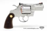 Colt Python .357 Mag.
2 1/2 inch Satin Stainless Finish. Perfect Condition In Blue Hard Case. - 3 of 9