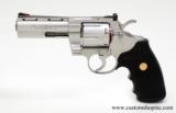 Colt Python .357 Mag. Satin Stainless 4 inch. Perfect Condition IN Blue Hard Case - 6 of 8