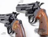 2 Colt Python .357 Mag. 4 Inch Blue Finish. Very Nice Shooters! Sold As Pair Only. - 7 of 7