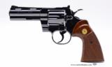 Colt Python .357 Mag.4 Inch Colt Blue Finish. Like New. Collector Quality. Looks Unfired. - 4 of 7