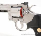 Colt Python .357 Mag.6 inch Satin Stainless Finish. Perfect Condition In Original Red Box. - 8 of 9