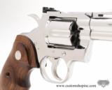 Colt Python 'ELITE' .357 Mag. 6 inchBright Stainless Finish.Like New. In Matching Blue Hard Case. - 4 of 10