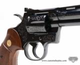 Colt Python .357 Mag.6 Inch B Engraved Blue In Presentation Box. Like New - 5 of 10
