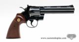 Colt Python .357 Mag.6 inch Blue Finish. Perfect ConditionDOM 198100358 - 1 of 8