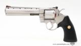 Colt Python .357 Mag.
6 inch Satin Stainless Finish. Perfect Condition In Original Red Box. - 6 of 8