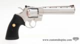Colt Python .357 Mag.
6 inch Satin Stainless Finish. Perfect Condition In Original Red Box. - 3 of 8