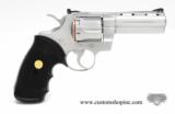 Colt Python .357 Mag.
4 Inch
Satin Finish.
Excellent Condition With Blue Hard Case & Paperwork - 2 of 8