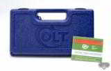 Colt Anaconda Revolver Plastic Hard Case With Foam Interior And Anaconda Manual - 1 of 2
