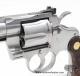 Colt Python .357 Mag.
2 1/2 inch Satin Stainless Finish. Perfect Condition In Blue Hard Case. - 8 of 9