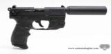 Walther P22
22LR With Laser Sight And Silencer. 3.42