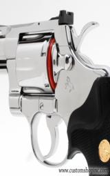 Colt Python .357 Mag 2 1/2 Inch, Bright Stainless Finish 'Like New In Blue Case' - 6 of 7