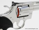 Colt Python .357 Mag.
8 Inch Bright Stainless. Like New In Blue Case With Paperwork - 4 of 9