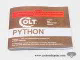 Colt Python Box,OEM Case With 1993 Manual, Paperwork, Plus Added Bonus - 4 of 14