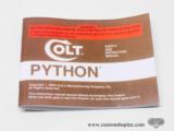 Colt Python Box,OEM Case With 2003 Manual, Paperwork, Plus Added Bonus. - 4 of 14