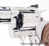 Colt Python 'ELITE' .357 Mag. 6 inch
Bright Stainless Finish.
Like New. In Matching Blue Hard Case. - 8 of 8