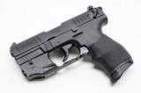 Walther P22
22LR With Laser Sight And Cosmetic, Mock Suppressor. 3.42" Barrel. As New In Case - 3 of 8