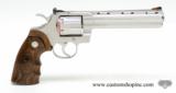 Colt Python 'ELITE' .357 Mag. 6 inch
Stainless Finish.
Like New. In Blue Hard Case With Paperwork - 2 of 7