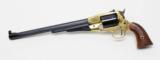 Pietta Remington 1858 Brass Buffalo .44 Cal12" Replica. Like New In Box - 3 of 4