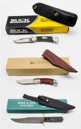 Large Private Collection Of Knives. BUCK, REMINGTON, CASE XX, BROWNING, SCHRADE AND MORE!. - 8 of 12