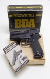 Browning BDA .45 Auto. Double Action Pistol. Like New In Box - 1 of 6